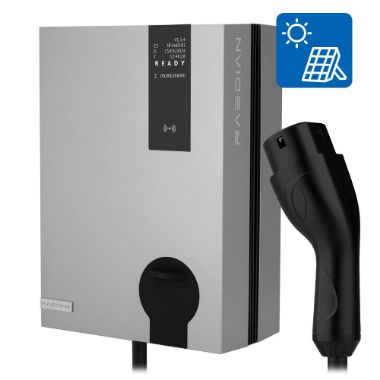 RD-B-NEO-22-C75-SILVER, Punjač za električna vozila RAEDIAN, Moć 22kW / 32A / Tri