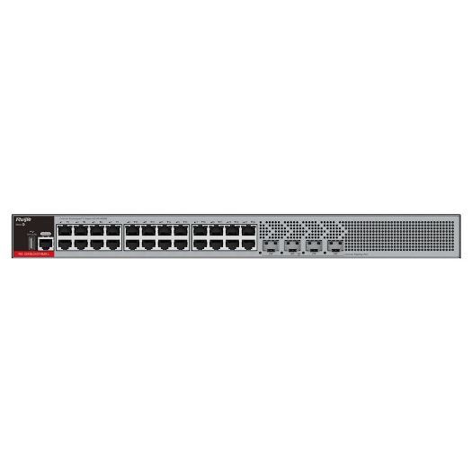 RG-S2915-24GT4MS-L, Ruijie Switch Upravljiv u oblaku L2+, 24 porta RJ45 + 4 SFP portova 2.5
