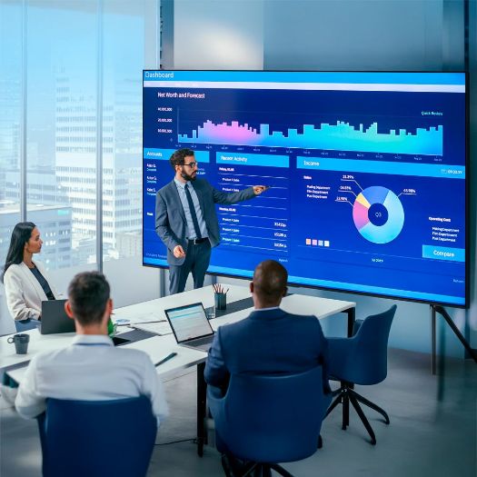 SF-115X80, Monitor 115" 4K, Besplatna aplikacija za dijeljenje zaslona, 16/7, Zidni nosač uključen