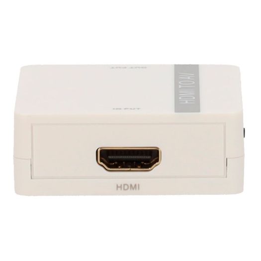 HDMI-AV-CONVERTER, HDMI na AV pretvarač, 1 HDMI ulaz, 1 AV izlaz, Izlazna rezolucija PAL/NTSC