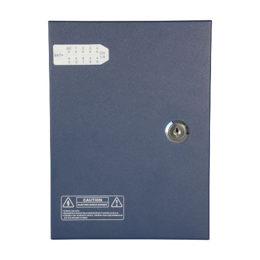 PD-120-9-SLIM, Tanka kutija za distribuciju energije, 1 AC ulaz 220 V 5 OHz, 9 izlaza