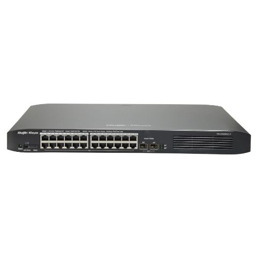 RG-ES226GC-P, Reyee upravljivi PoE preklopnik u oblaku, 24 PoE 802.3af/at + 2 SFP porta