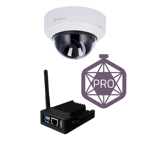 KIT-PEOPLECOUNT-SF-PRO Kit for Capacity Control PRO   Safire Smart Camera SF