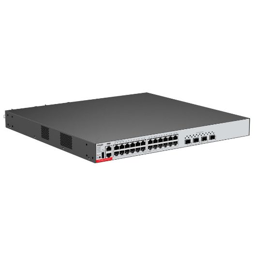 RG-CS83-24GT4XS-PD, Ruijie Switch Upravljani Cloud L3, 24 PoE RJ45 + 4 SFP+ portova