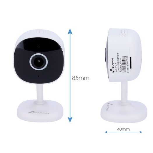 NVS-IPC-I5, Nivian pametna kamera 2K, Wifi 2,4 GHz, Audio | IR raspon 10 m