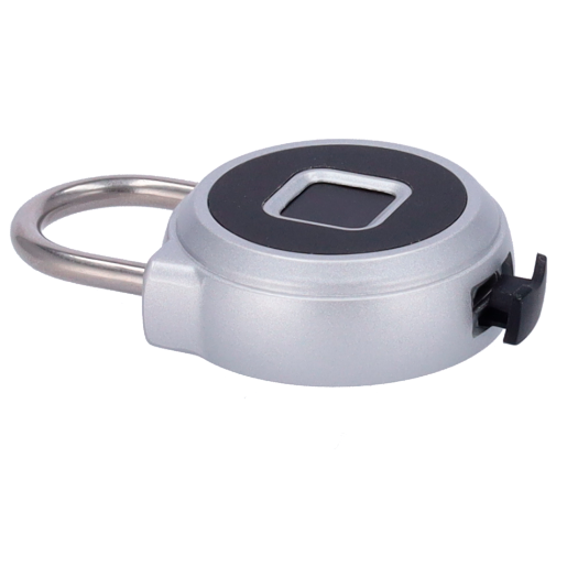 PADLOCK-FBT Bluetooth Smart Padlock   Fingerprint and app opening   Capacity 15 fingerprints 
