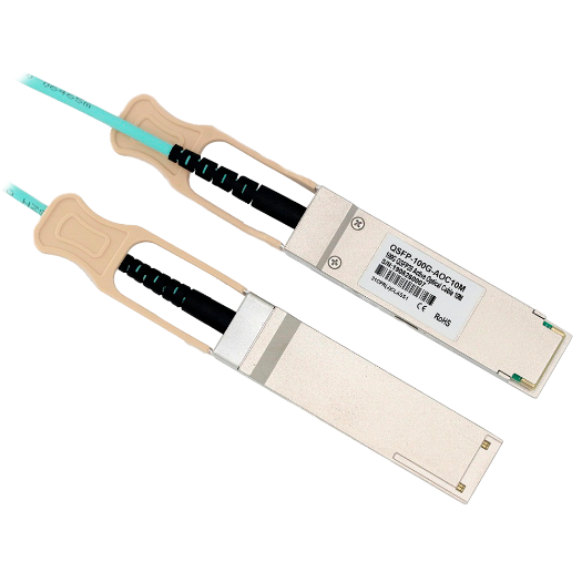 QSFP28-100G-AOC-10M Direct connection cable QSFP28   Speed 100Gbps   Modules QSFP28 at both ends 
