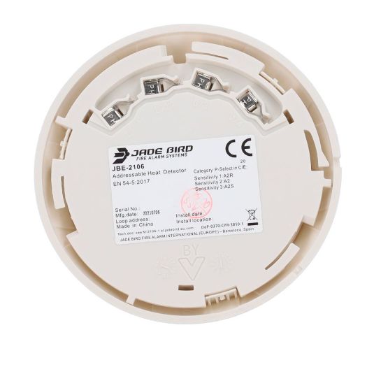 JBE-2106, Analogni termalni detektor Jade Bird, Podesiva osjetljivost i klasa (A2R, A2, A2S)