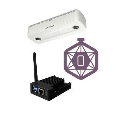 KIT-PEOPLECOUNT-HIKDUAL-LITE, LITE komplet za kontrolu mjerača, Hikvision kamera DS