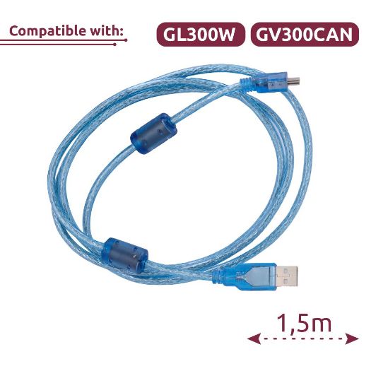 QL-MINIUSB-DATA-CABLE-1.5M, Mini USB kabel, Kompatibilno s GL300W/GV300CAN