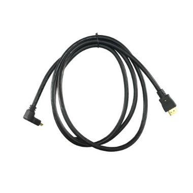 HDMI1L-2, HDMI kabel, HDMI tip A muški konektori, Savijeni konektor 90, 1,8 m
