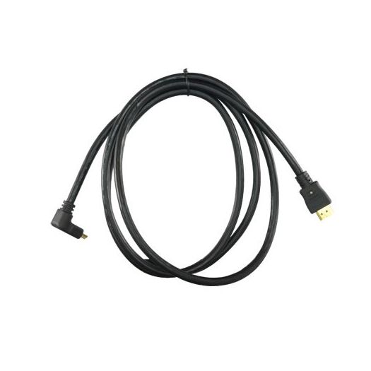 HDMI1L-2, HDMI kabel, HDMI tip A muški konektori, Savijeni konektor 90, 1,8 m