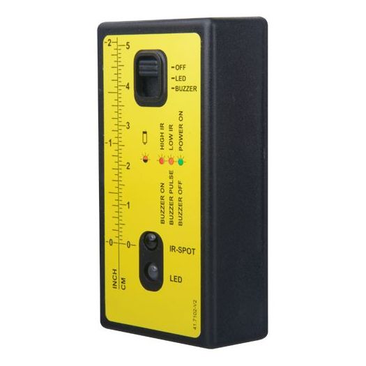 GJD513, GJD, Tražilica snopa, Ispravna instalacija laserskih detektora, LED i informacijski zujalica