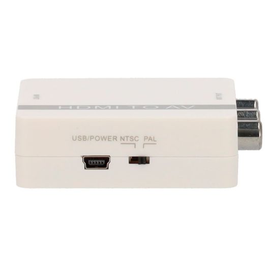 HDMI-AV-CONVERTER, HDMI na AV pretvarač, 1 HDMI ulaz, 1 AV izlaz, Izlazna rezolucija PAL/NTSC