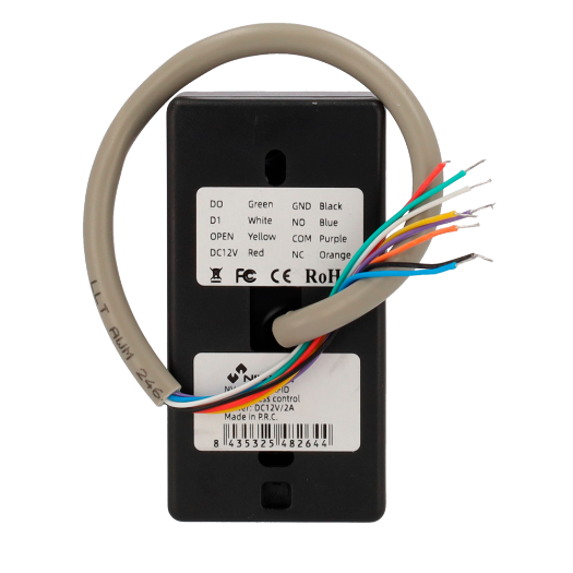 NV-ACCESS-RFID Standalone access control   Access by EM card   Relay output and push button 