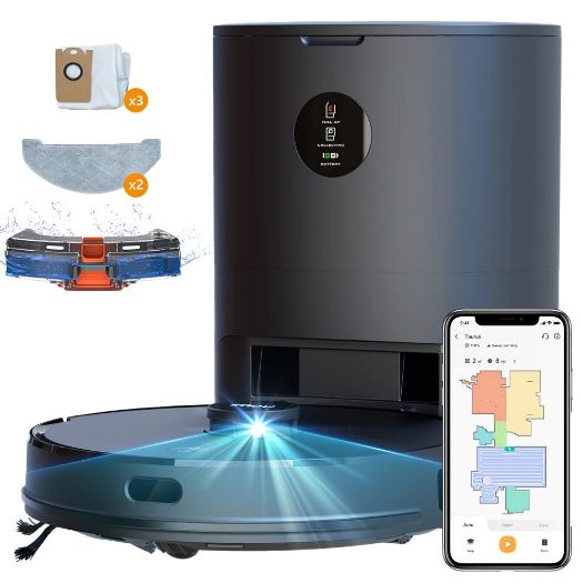 RV-L21S-A-IMOU, Imou robotski usisavač RV1 Pro Max, 6500Pa / 6400 mAh