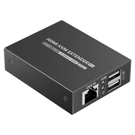 HDMI-EXT-4K30-KVM40, KVM produživač HDMI signala, Domet 40 m, 4K rezolucija