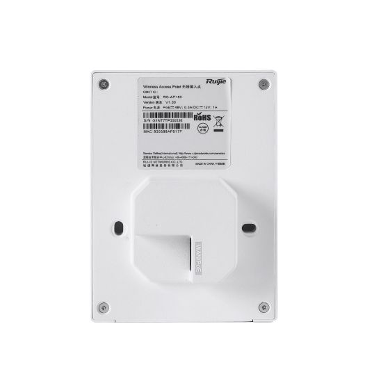 RG-AP180, Ruijie, Wi, Fi Omni, usmjereni zid AP 6, Frekvencija 2,4 i 5 GHz