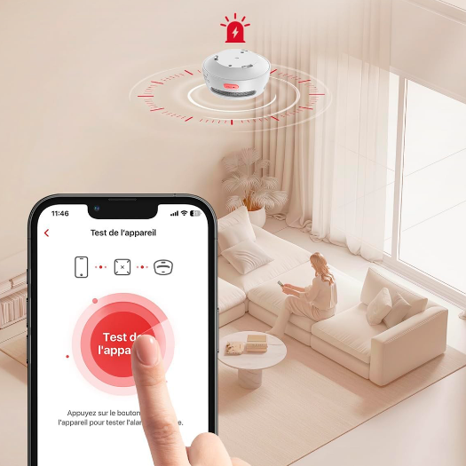 SBS50 X Sense communication hub   Allows to connect 50 detectors in the same network 
