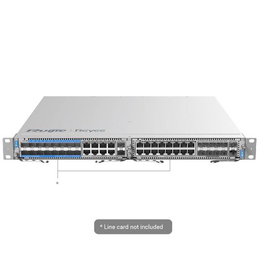 RG-NBF6002M, Reyee E., Olakšajte modularni prekidač šasije sloj 3, 2 utora za proširenje (ukupna veličina 1U))