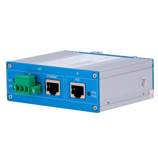 POE-SPLIT-60W-BT, PoE razdjelnik, Za IP kamere bez PoE, Ulaz RJ45 (PoE) / Izlaz RJ45 i priključak