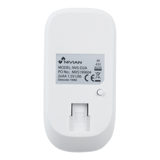 NVS-D2A Nivian Smart   Indoor volumetric detector   Detection range 8m/100o 