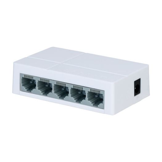 PFS3005-5ET-L, Brendirani brzi Ethernet preklopnik, 5 RJ45 portova, Brzina 10/100Mbps