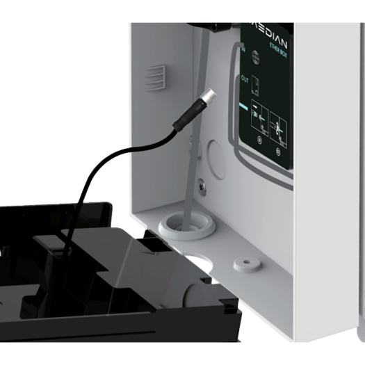 RD-NEX-22-S-WHITE Punjač za električna vozila   Snaga 22 kW / 32 A / trofazni