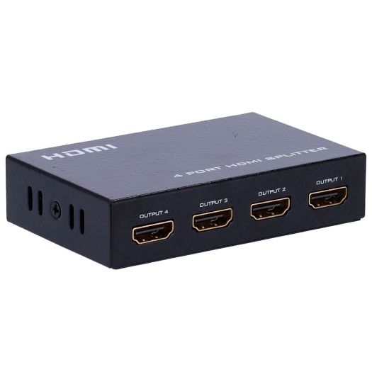 HDMI-SPLITTER-4-4K, HDMI razdjelnik signala, Omogućuje 1:4, 4K rezolucija