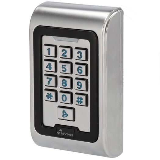 NV-ACCESS-PIN-RFID-W, Samostalna kontrola pristupa, Pristup putem EM kartice, PIN i aplikacija