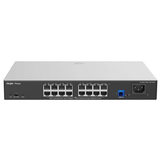 RG-NBF2100S-16GT1SC-P, Reyee E., Lighten Switch PoE Cloud Layer 2, 16 gigabitnih RJ45 portova 802.3af/at