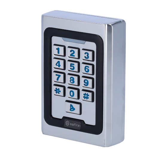 SF-AC102 Standalone access control   EM card and PIN access   Relay, pushbutton and buzzer outputs 