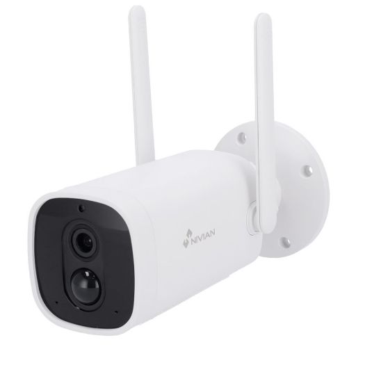 NVS-IPC-06-BAT, Nivian pametna kamera 1080p, Wifi 2,4 GHz, Pogodno za vanjsku upotrebu: IR do 8 m