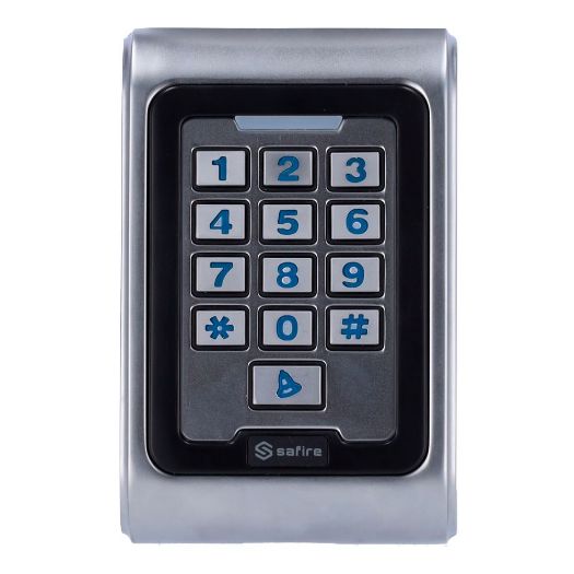 SF-AC101-2, Samostalna kontrola pristupa, Pristup EM karticama i PIN-om, 2 releja, gumb, izlazi senzora i zujalice