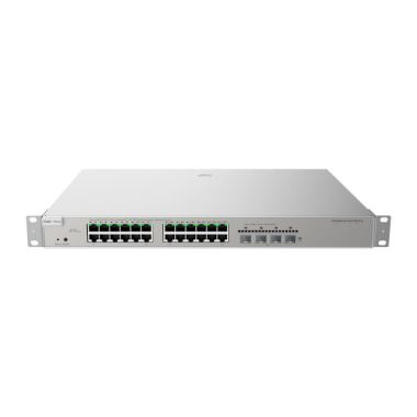 RG-NBS5100-24GT4SFP-P, Reyee preklopnik PoE oblak oblak sloj 3, 24 PoE portova RJ45 Gigabit + 4 Gigabit SFP