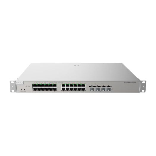 RG-NBS5100-24GT4SFP-P, Reyee preklopnik PoE oblak oblak sloj 3, 24 PoE portova RJ45 Gigabit + 4 Gigabit SFP