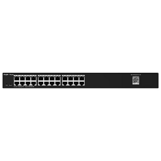 RG-ES224GC-V2, Reyee Switch Cloud, 24 RJ45 gigabitna porta, Brzina porta 10/100/1000 Mbps