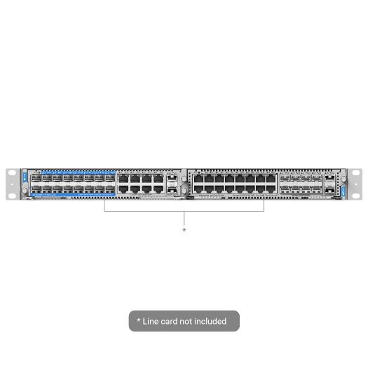 RG-NBF6002M, Reyee E., Olakšajte modularni prekidač šasije sloj 3, 2 utora za proširenje (ukupna veličina 1U))