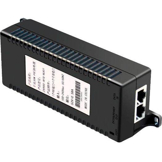 INJ-POE-30W-V2, PoE injektor, Ulaz/Izlaz RJ45 10/100/1000 Mbps, Snaga 30 W