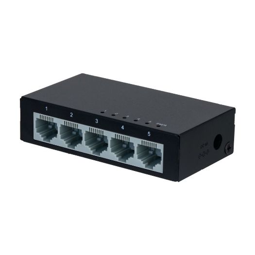 PFS3005-5ET, Brendirani brzi Ethernet preklopnik, 5 RJ45 portova, Brzina 10/100Mbps