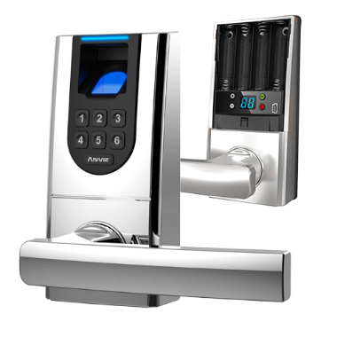 L100K ANVIZ intelligent lock   Fingerprints and keypad   Up to 99 users and 4 administrators 
