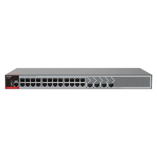 RG-S2915-24GT4MS-L, Ruijie Switch Upravljiv u oblaku L2+, 24 porta RJ45 + 4 SFP portova 2.5