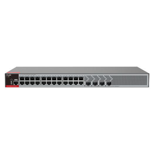 RG-S2915-24GT4MS-L Ruijie Switch Cloud Manageable L2+   24 ports RJ45 + 4 SFP ports 2.5 