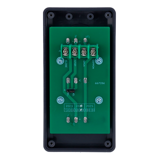 PB-WIREDCONTROL Wired push button for parking barriers   Up, down and stop buttons 