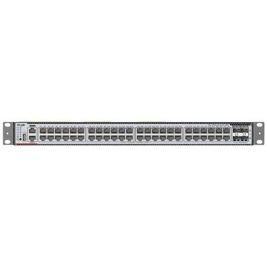 RG-CS85-48GT4XS-HPD, Ruijie Switch Upravljani Cloud L3, 48 PoE RJ45 + 4 SFP+ portova