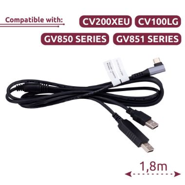 QL-DEBUG-CABLE, Kabel za otklanjanje pogrešaka, Kabel za otklanjanje pogrešaka 2 u 1 za konfiguraciju