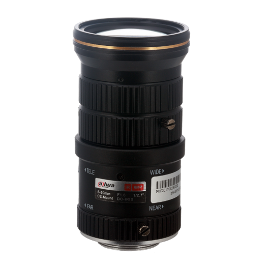 PFL0550-E6D Varifocal Lens   Quality 6.0 Mpix   AutoIris Direct Drive (DC) 