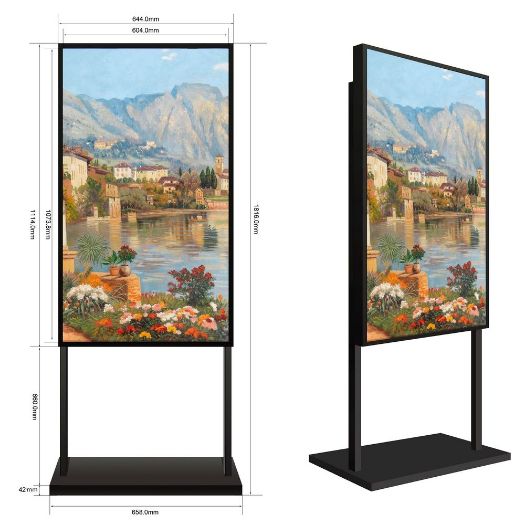 SF-49WF-FB, Podna potpora, Kompatibilno sa SF-om, 49WF50, FHD, Udaljenost od tla 702mm