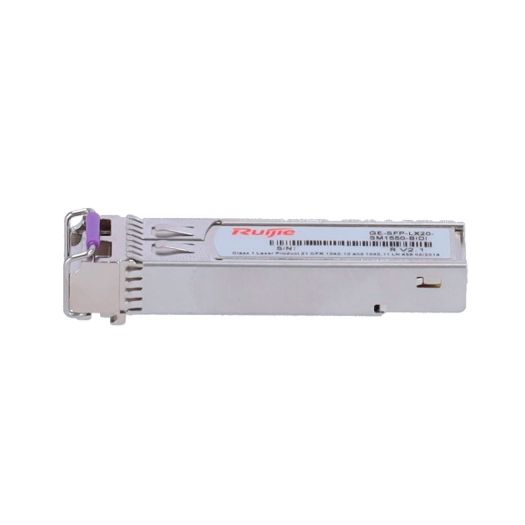 RG-GE-SFP-LX20-SM1550-BIDI, Ruijie SFP primopredajni modul, BIDI Prijenos 1550nm / Prijem 1310nm