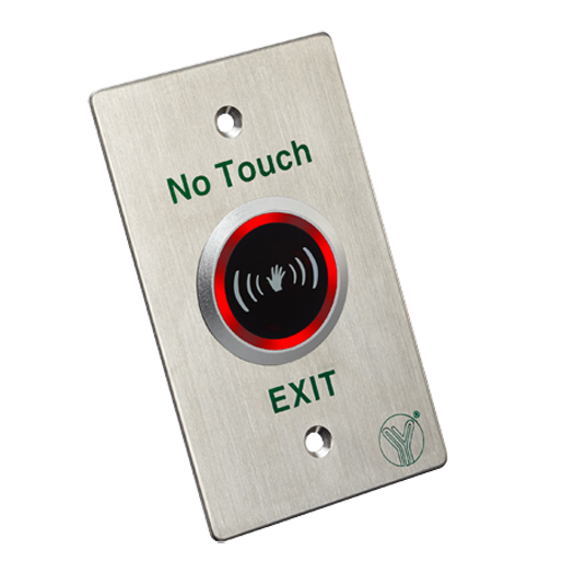 ISK-841D Contactless Exit button   Infrared sensor with LED indicator   Tested 1.000.000 uses 